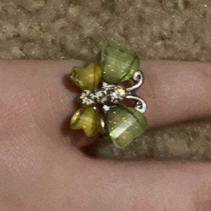 Butterfly Gem Ring